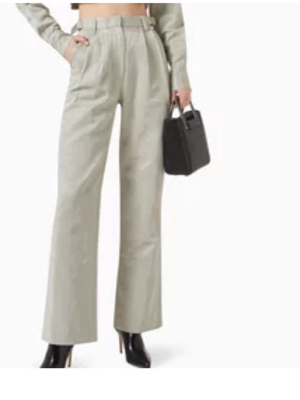 Kith Riley Jacquard Faille Trouser Pants Logo Cream Size 4